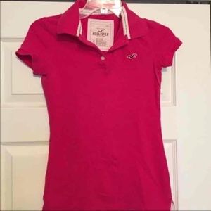 Hollister Polo hot pink